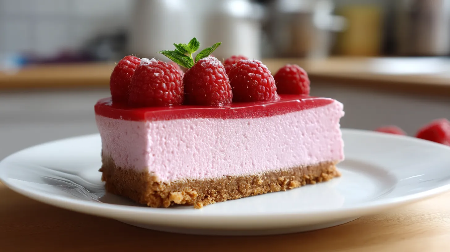 Pink Velvet Raspberry Cheesecake