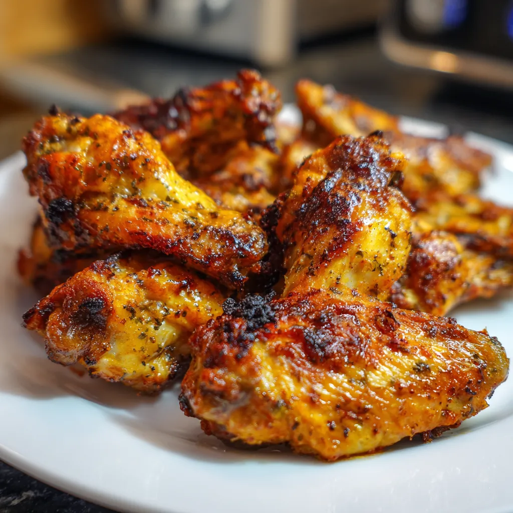Buffalo Air Fryer Chicken Wings
