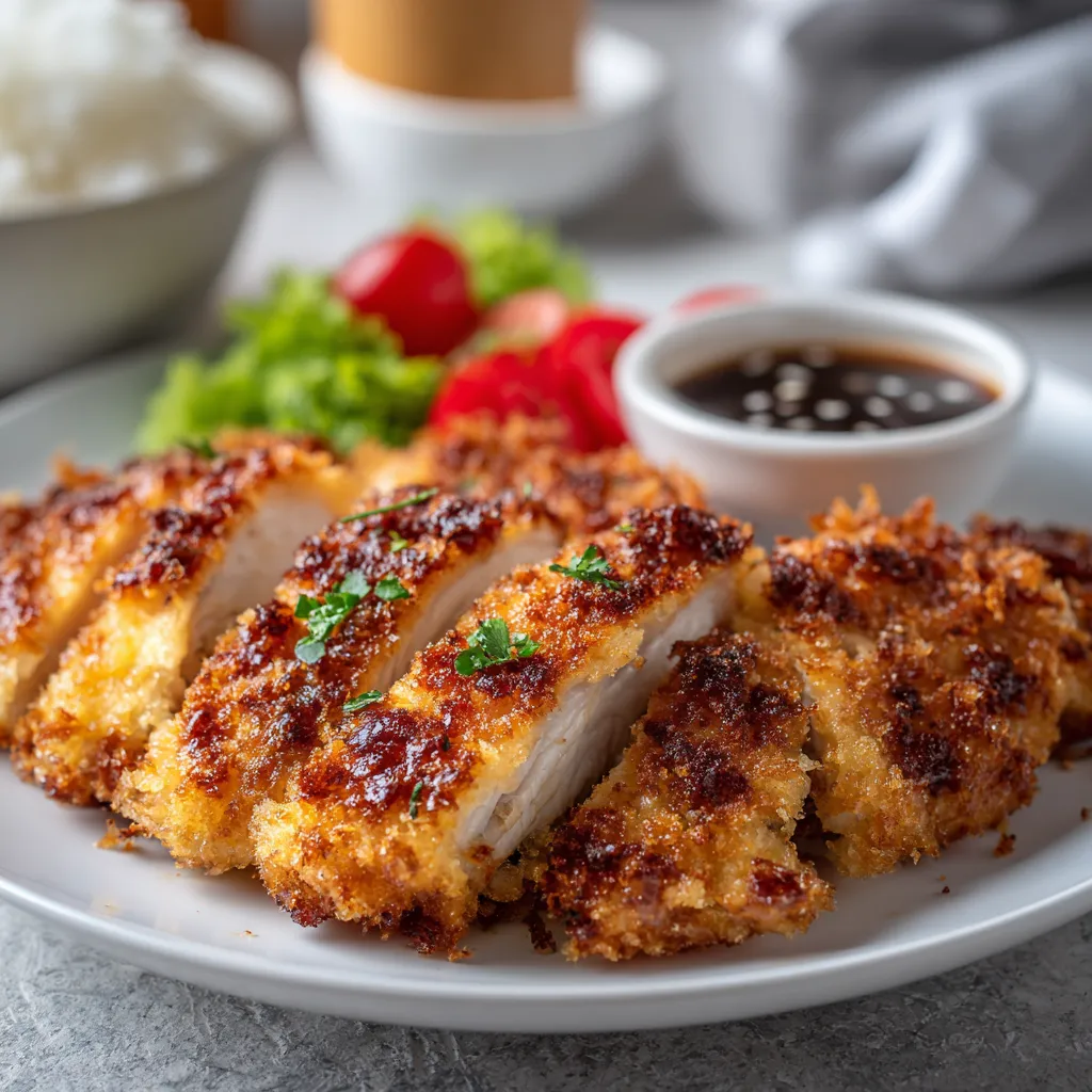 Air Fryer Chicken Katsu