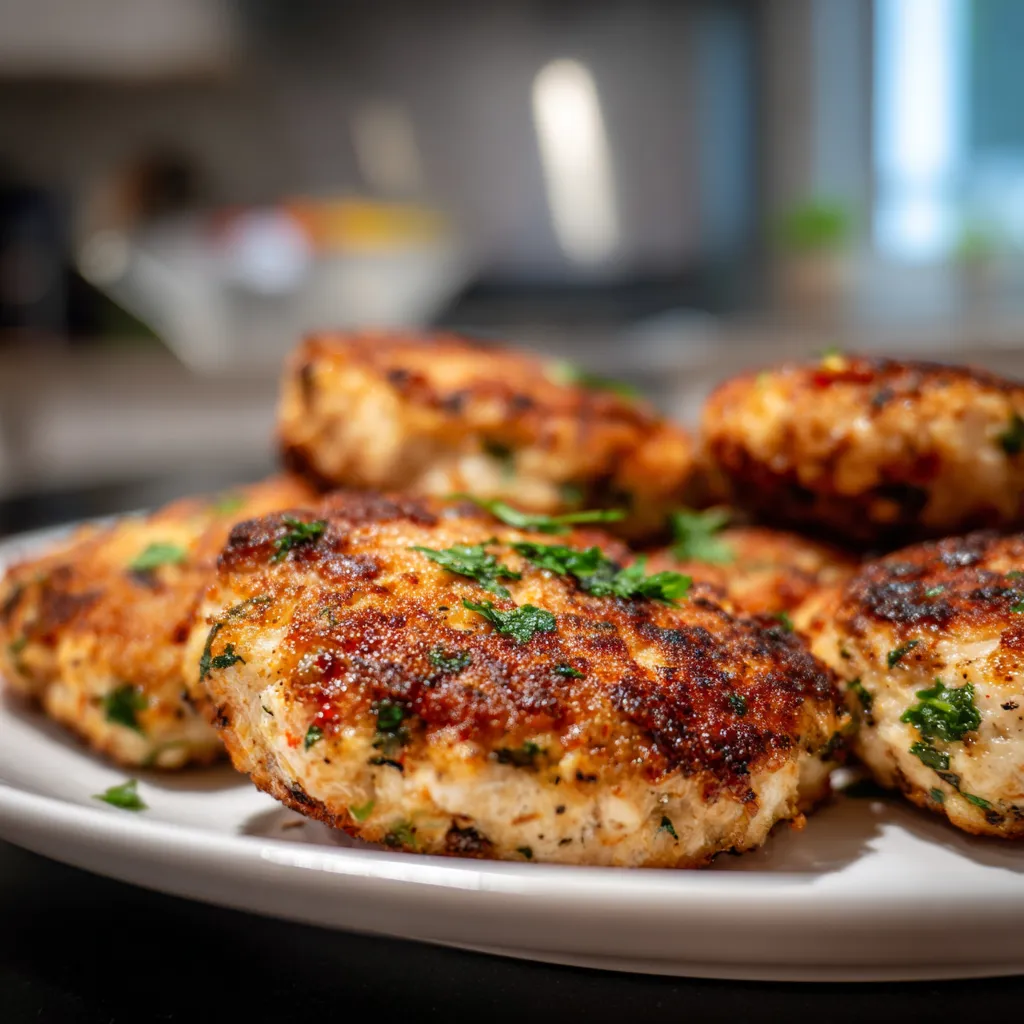 Air Fryer Chicken Patties