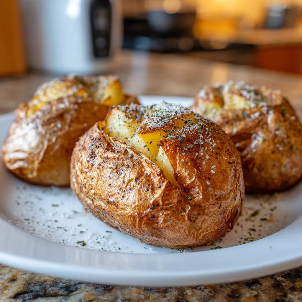 Air Fryer Baked Potatoes