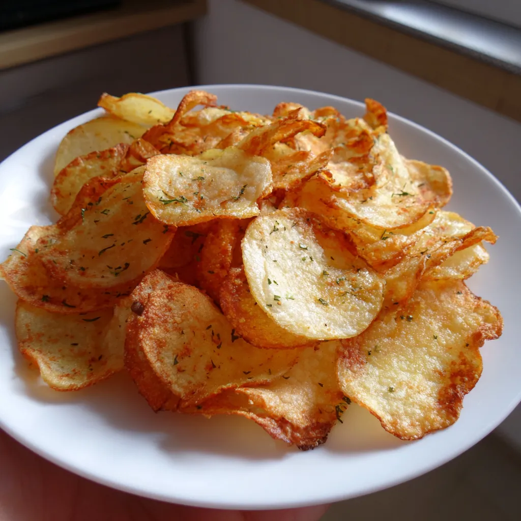 Air Fryer Potato Chips