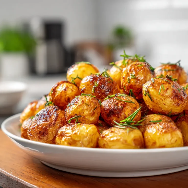 Air Fryer Roasted Baby Potatoes