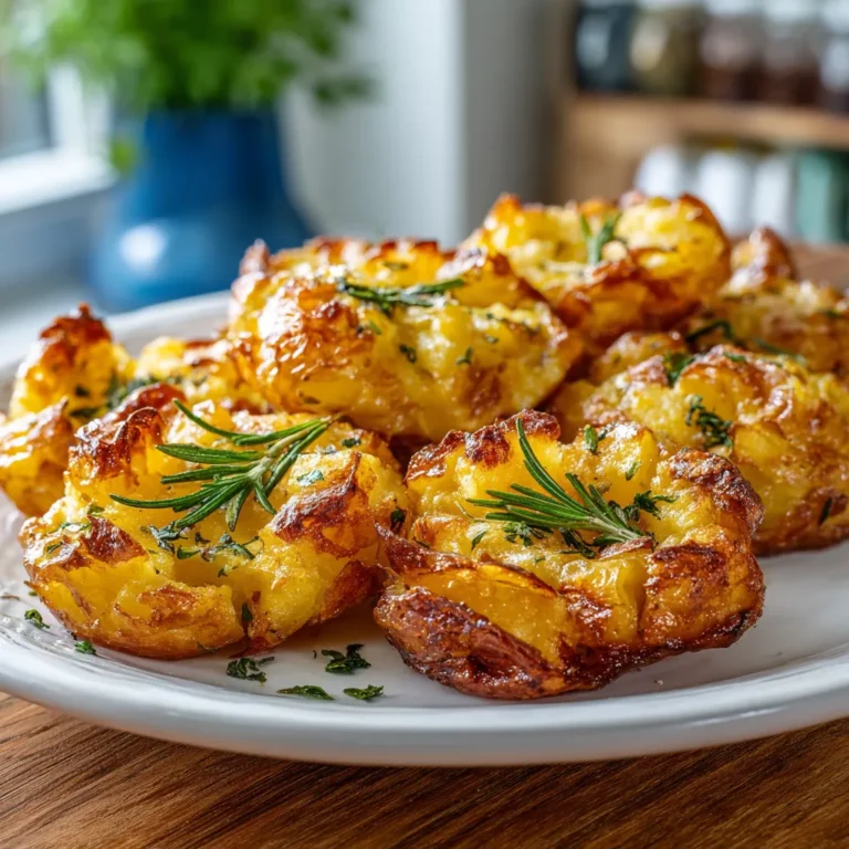 Air Fryer Smashed Potatoes