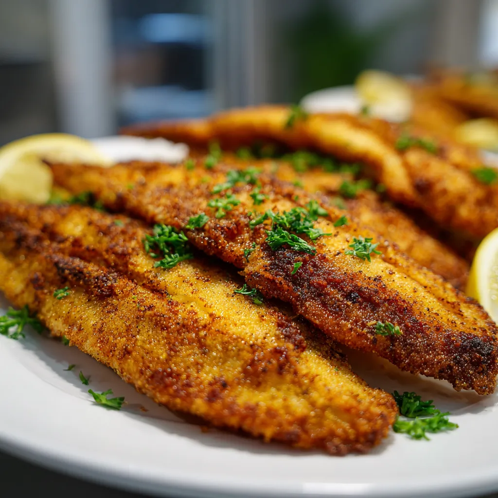 Air Fryer Cajun Fried Catfish