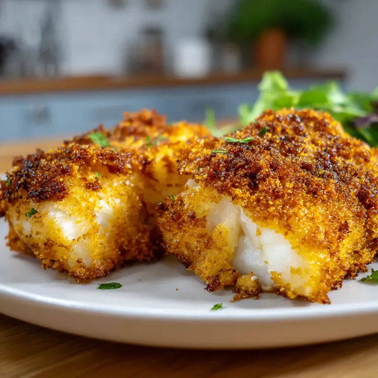 Air Fryer Crispy Breaded Cod