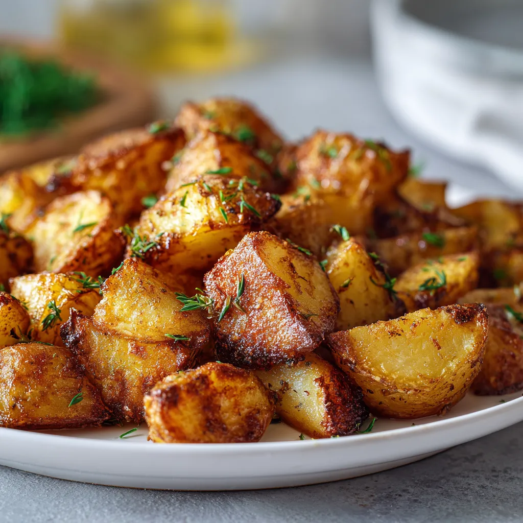 Air Fryer Crispy Roasted Potatoes