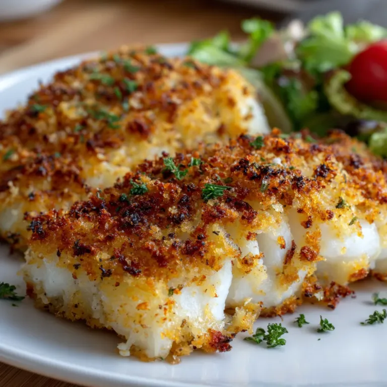 Air Fryer Parmesan Crusted Cod