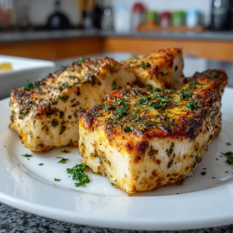 Air Fryer Swordfish Steaks
