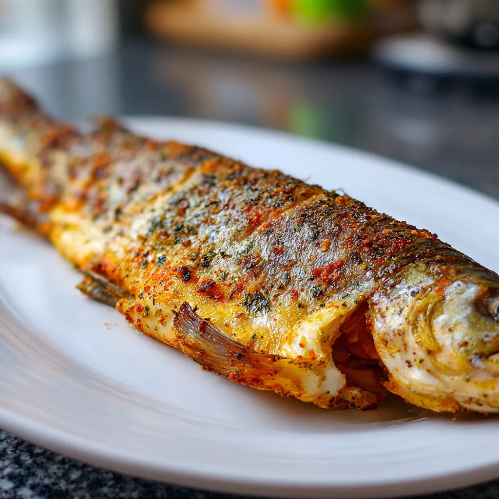 Air Fryer Whole Trout