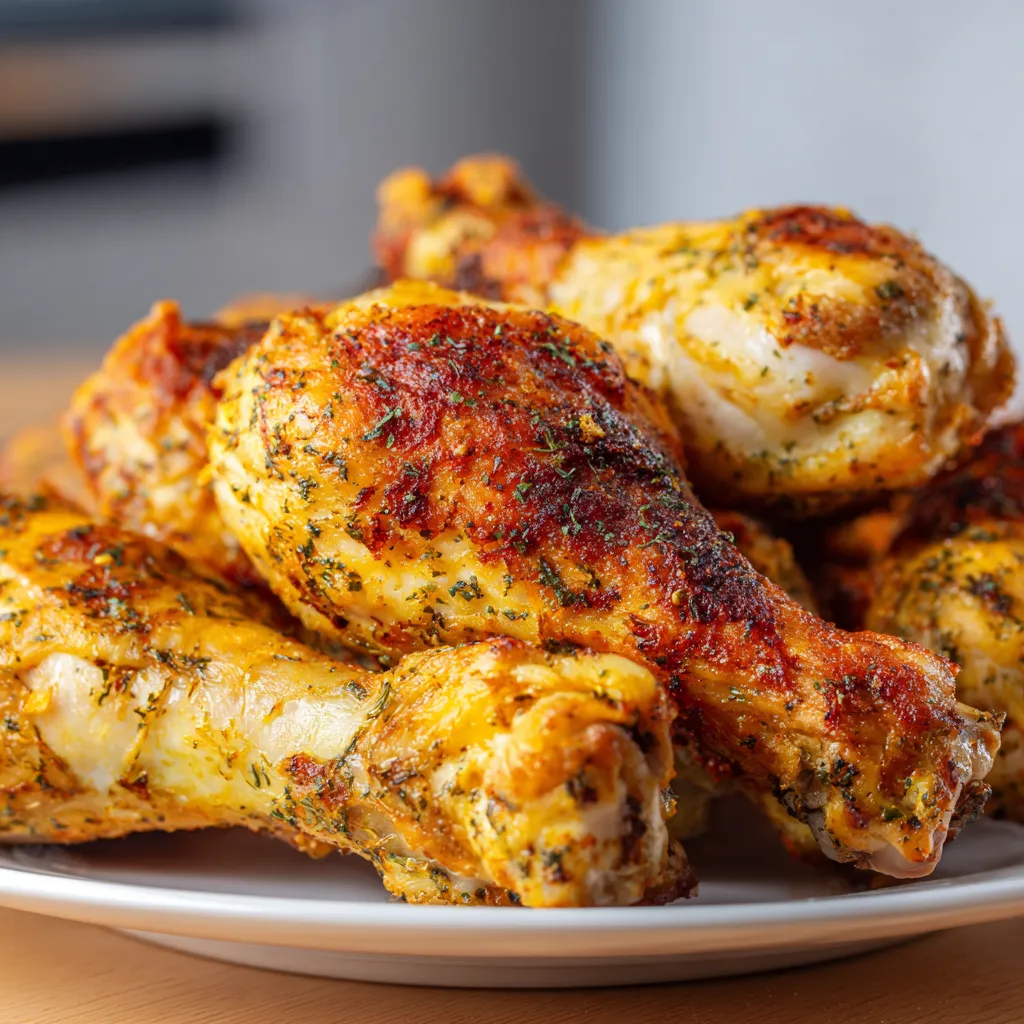 Juicy Air Fryer Chicken Drumsticks