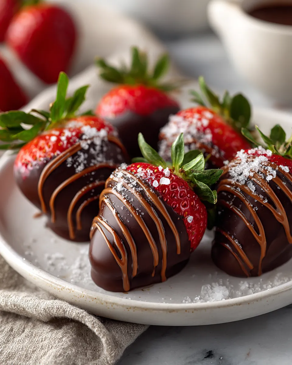 Air Fryer Chocolate Covered Strawberries for Valentine’s Day