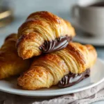 Air Fryer Chocolate Croissants for Valentine’s Day