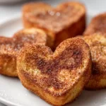 Air Fryer Cinnamon Sugar Hearts for Valentine’s Day