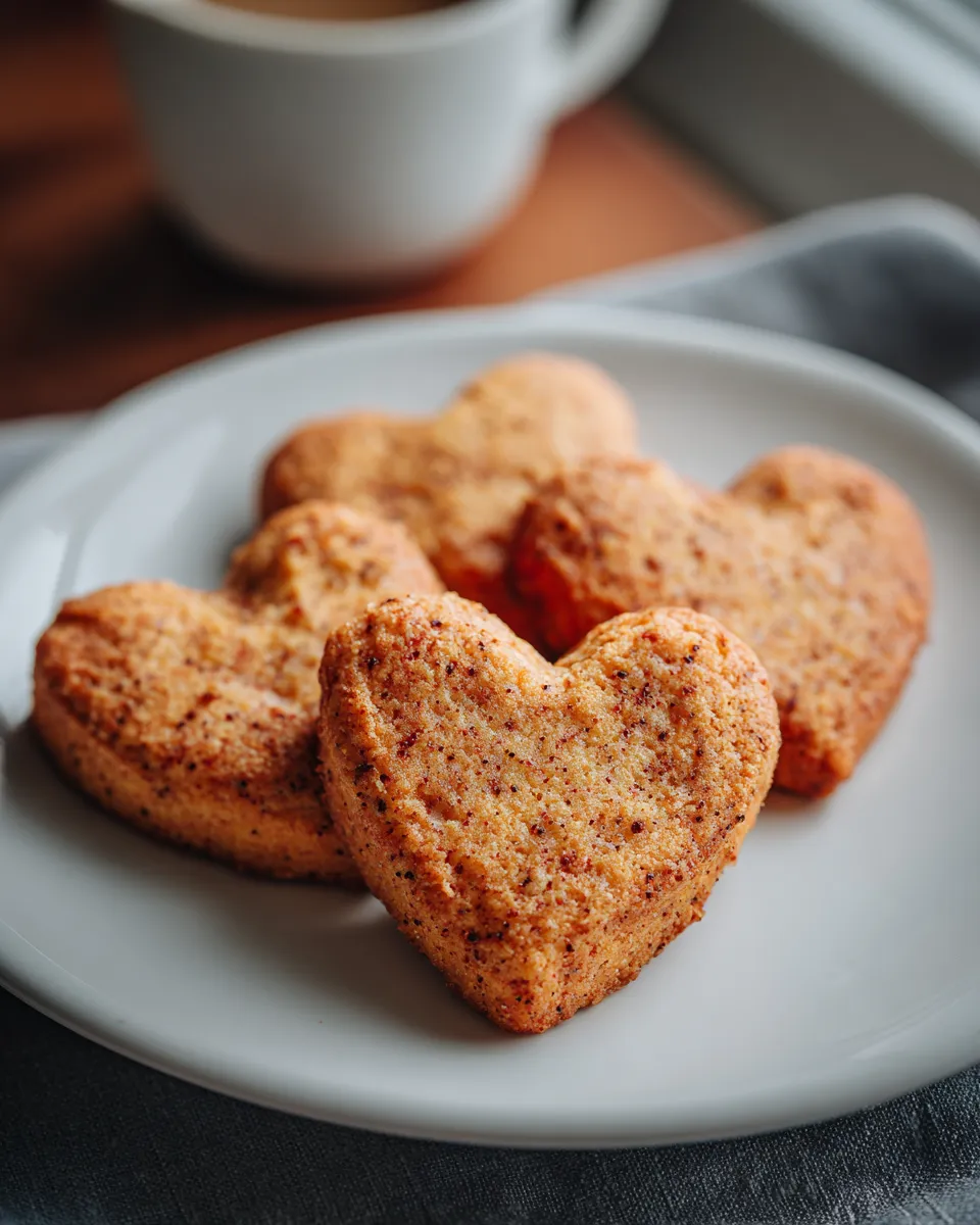 Air Fryer Heart-Shaped Cookies for Valentine’s Day