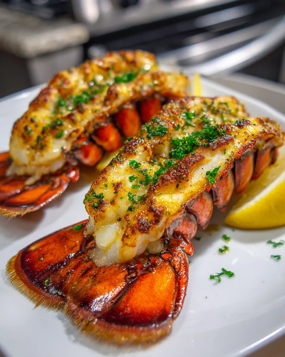 Air Fryer Lobster Tails for Valentine’s Day
