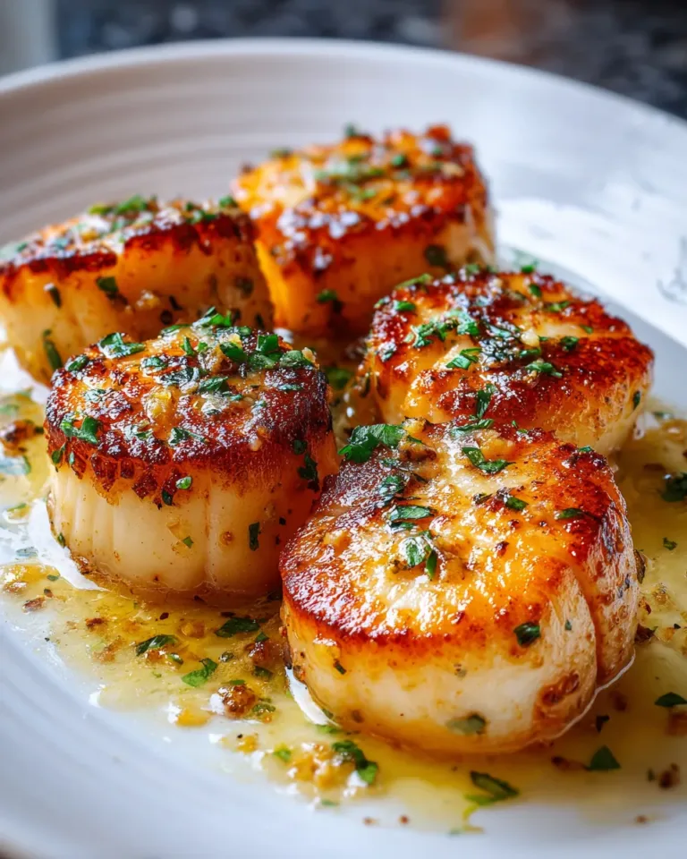 Air Fryer Scallops for Valentine’s Day
