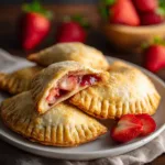 Air Fryer Strawberry Hand Pies for Valentine’s Day